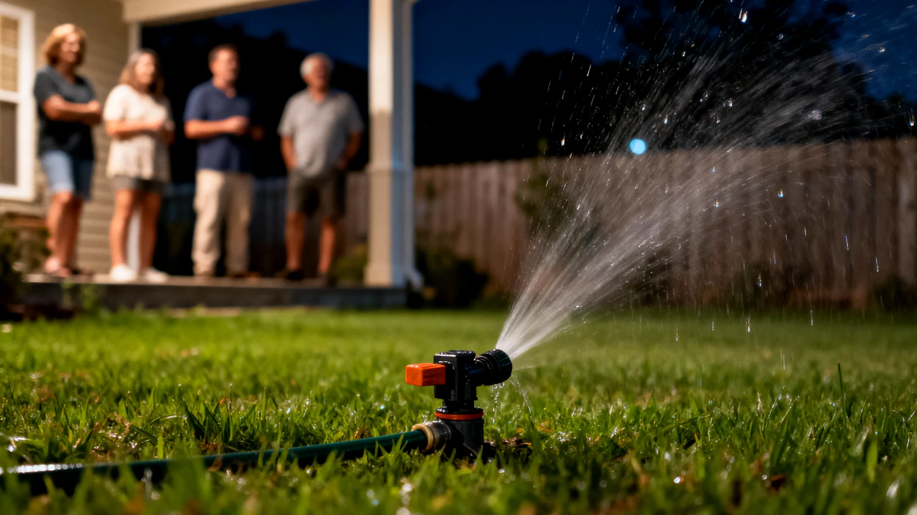 Automatischer Rasensprenger"