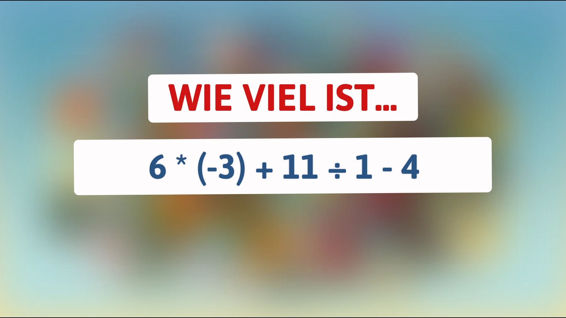 Nur 1 % der Menschen können dieses mathematische Rätsel lösen: Bist du klug genug, um die Antwort zu finden?"